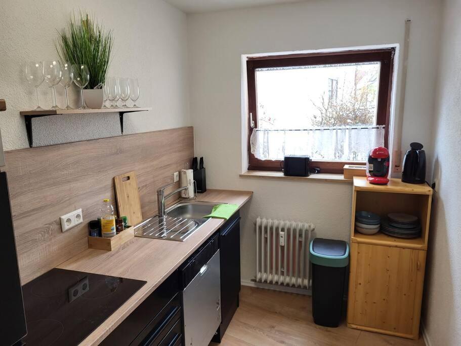 Schoenes Ruhiges Appartement Crailsheim Eksteriør bilde